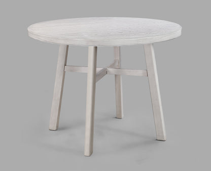 Blanche Gray Round Counter Height Dining Set from Crown Mark - Luna Furniture