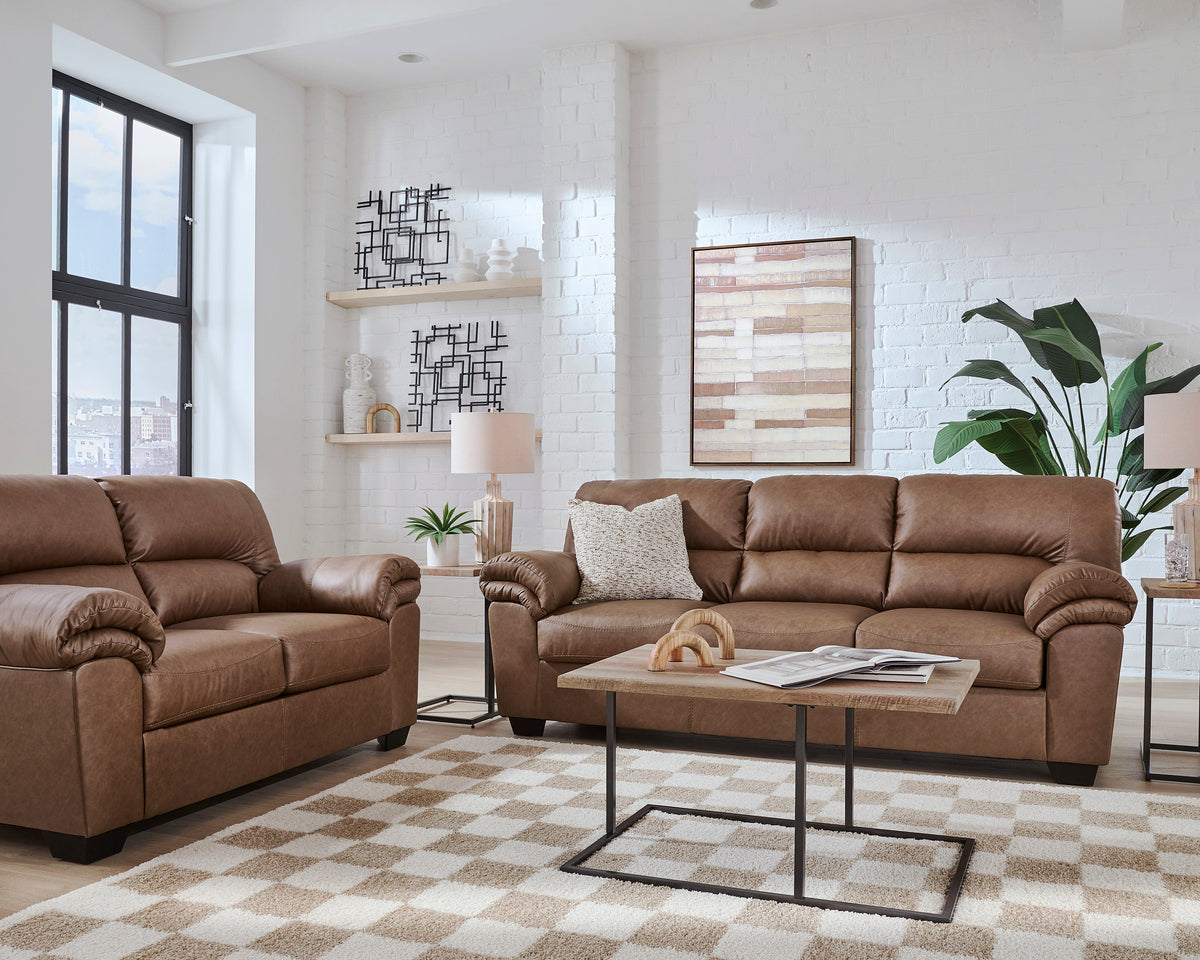 WillowBend Caramel Living Room Set