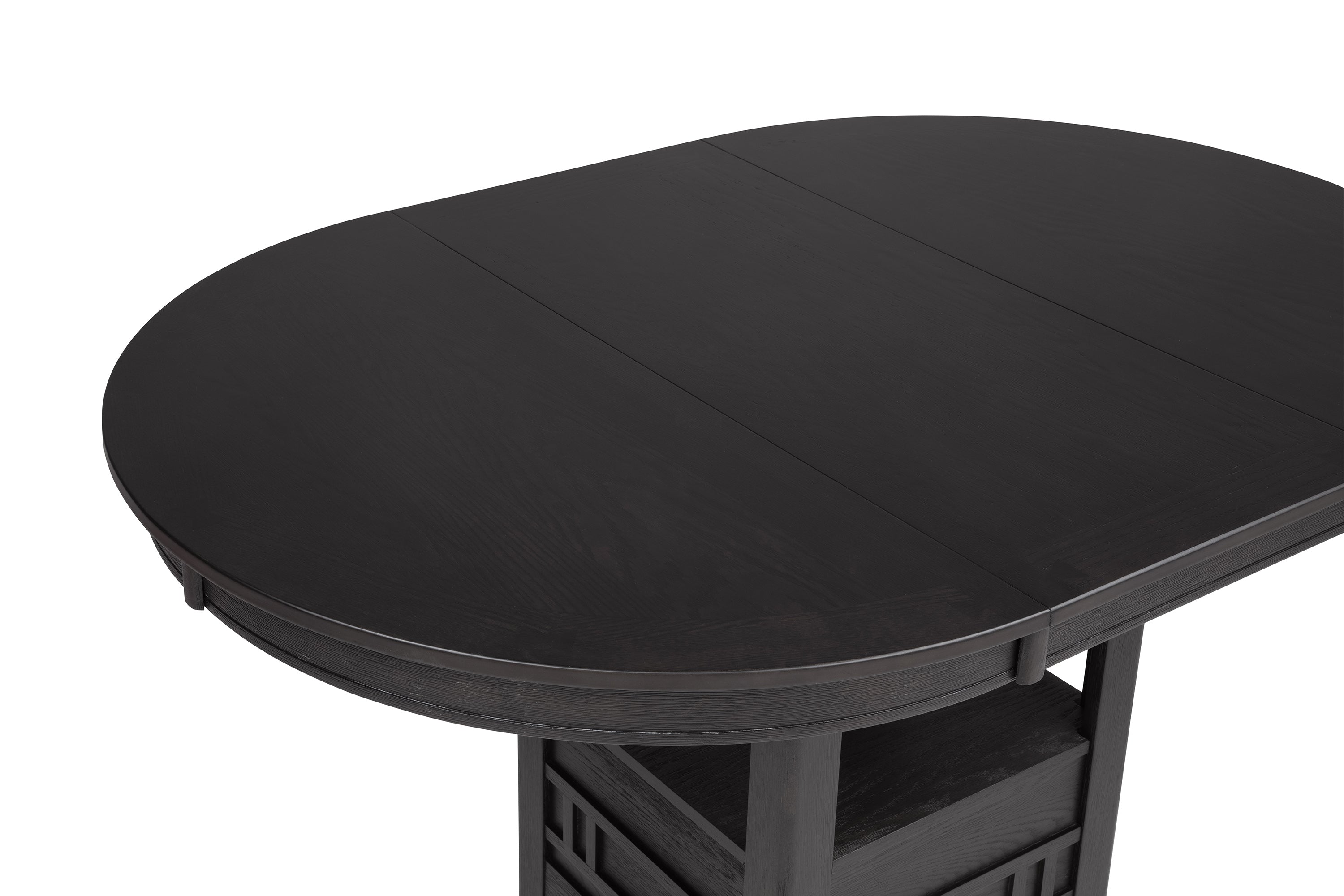 Hartwell Charcoal Counter Height Set from Crown Mark - Luna Furniture