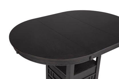 Hartwell Charcoal Counter Height Set from Crown Mark - Luna Furniture