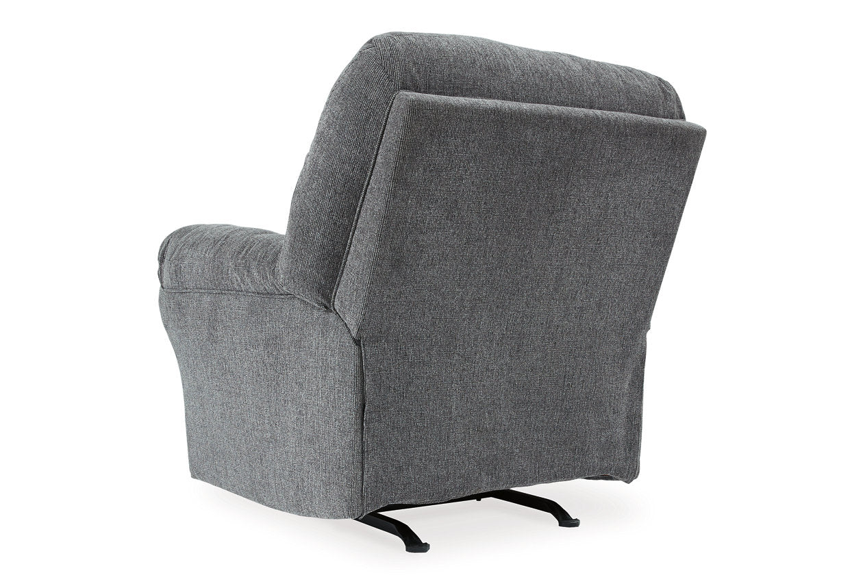 Allmaxx Pewter Sofa, Loveseat and Recliner -  Ashley - Luna Furniture