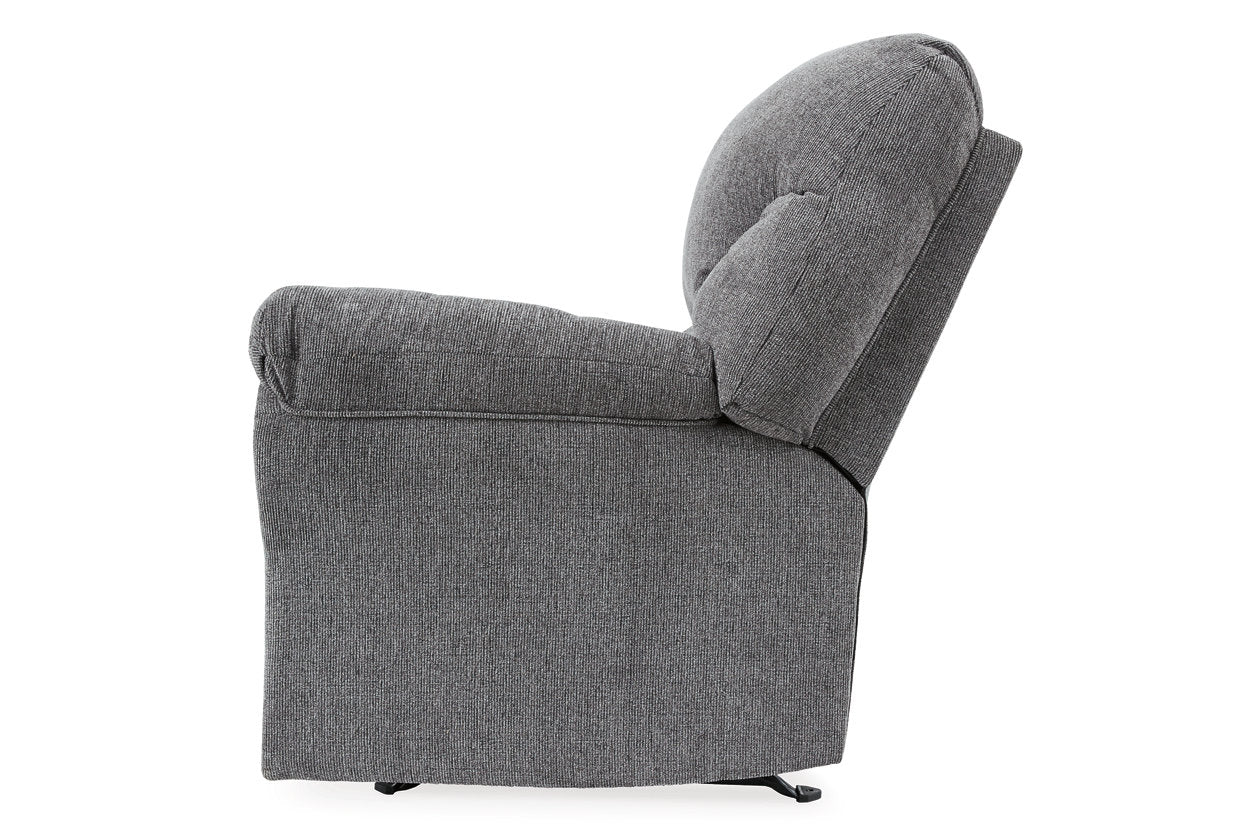 Allmaxx Pewter Sofa, Loveseat and Recliner -  Ashley - Luna Furniture