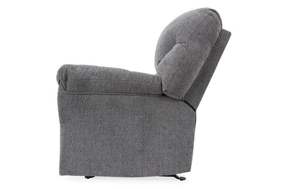 Allmaxx Pewter Sofa, Loveseat and Recliner -  Ashley - Luna Furniture