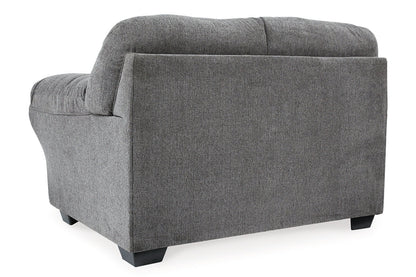 Allmaxx Pewter Sofa, Loveseat and Recliner -  Ashley - Luna Furniture