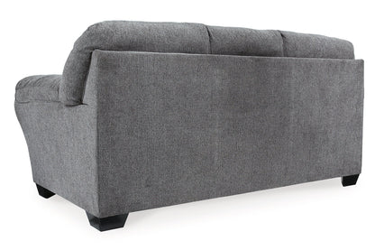 Allmaxx Pewter Sofa and Loveseat -  Ashley - Luna Furniture