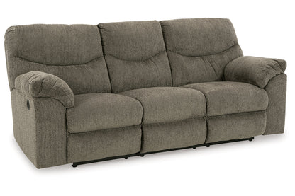 Alphons Putty Reclining Sofa and Loveseat -  Ashley - Luna Furniture