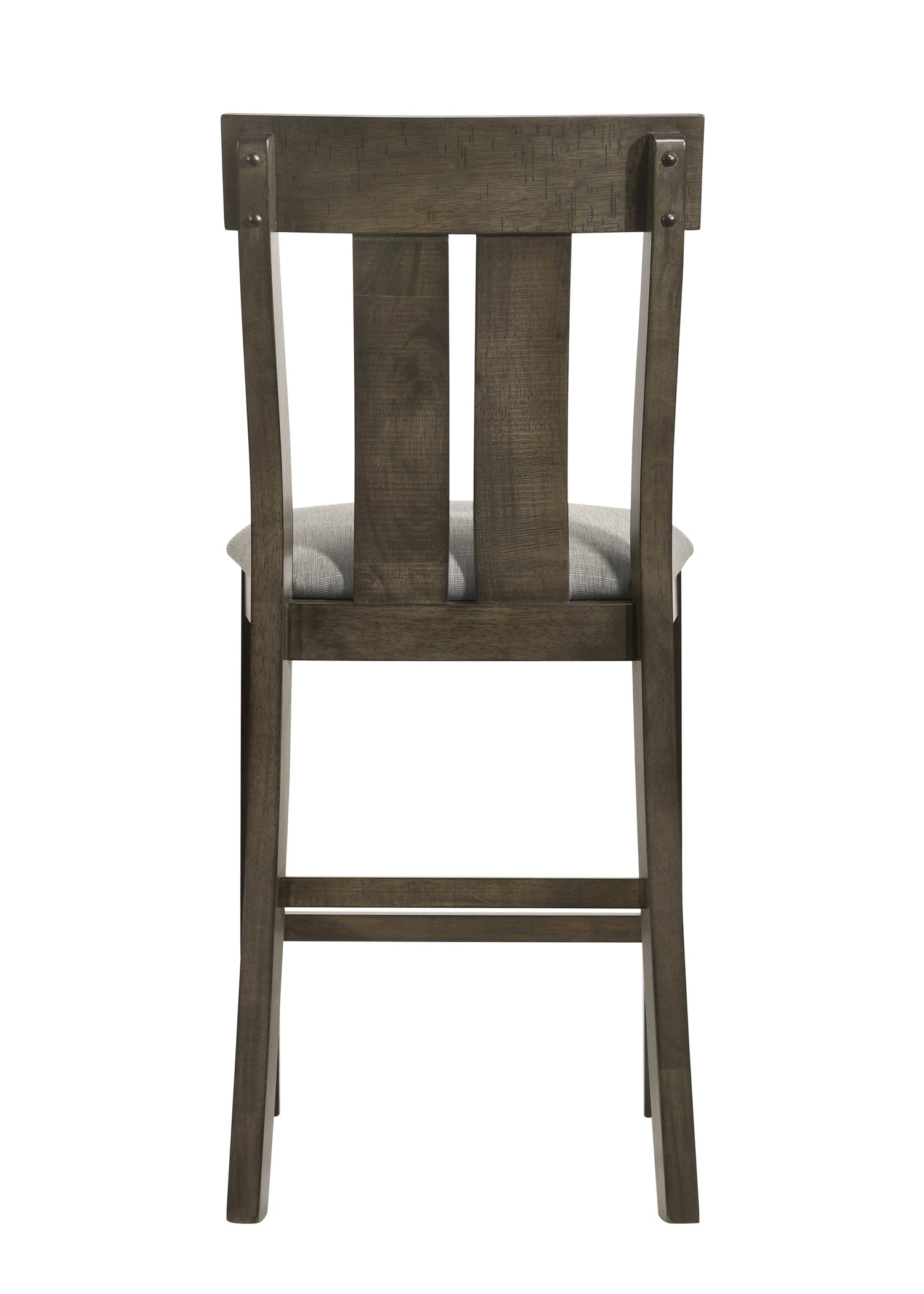 Lloyd Brown Counter Height Chair, Set of 2 from Crown Mark - Luna Furniture