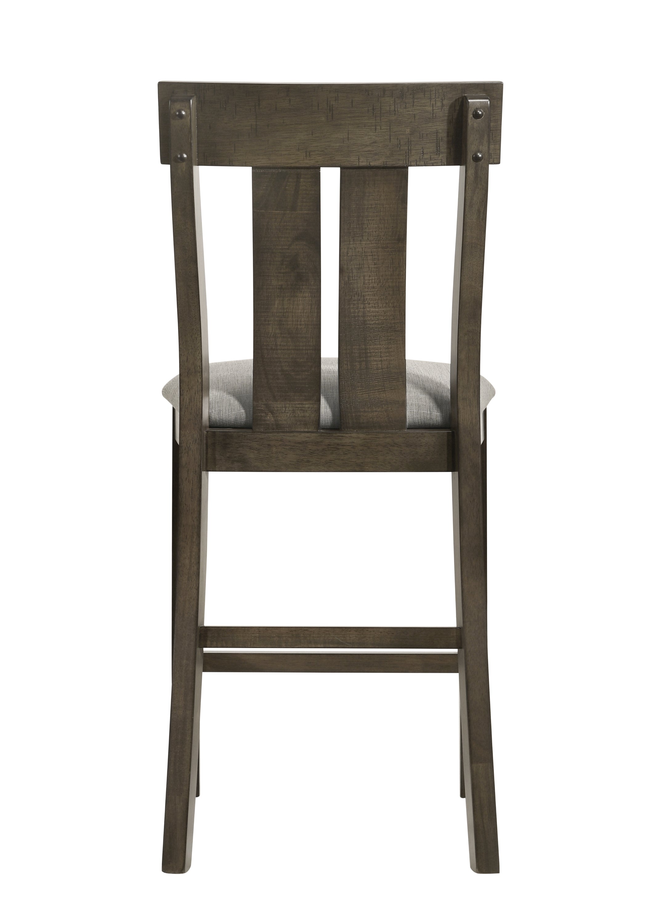 Lloyd Brown Counter Height Chair, Set of 2 from Crown Mark - Luna Furniture