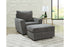 Stairatt Gravel Chair and Ottoman -  Ashley - Luna Furniture