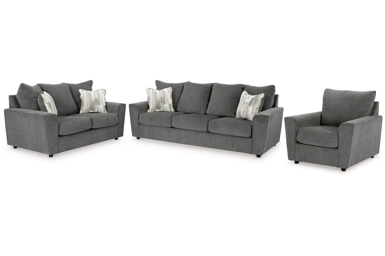 Stairatt  Sofa, Loveseat and Chair -  Ashley - Luna Furniture