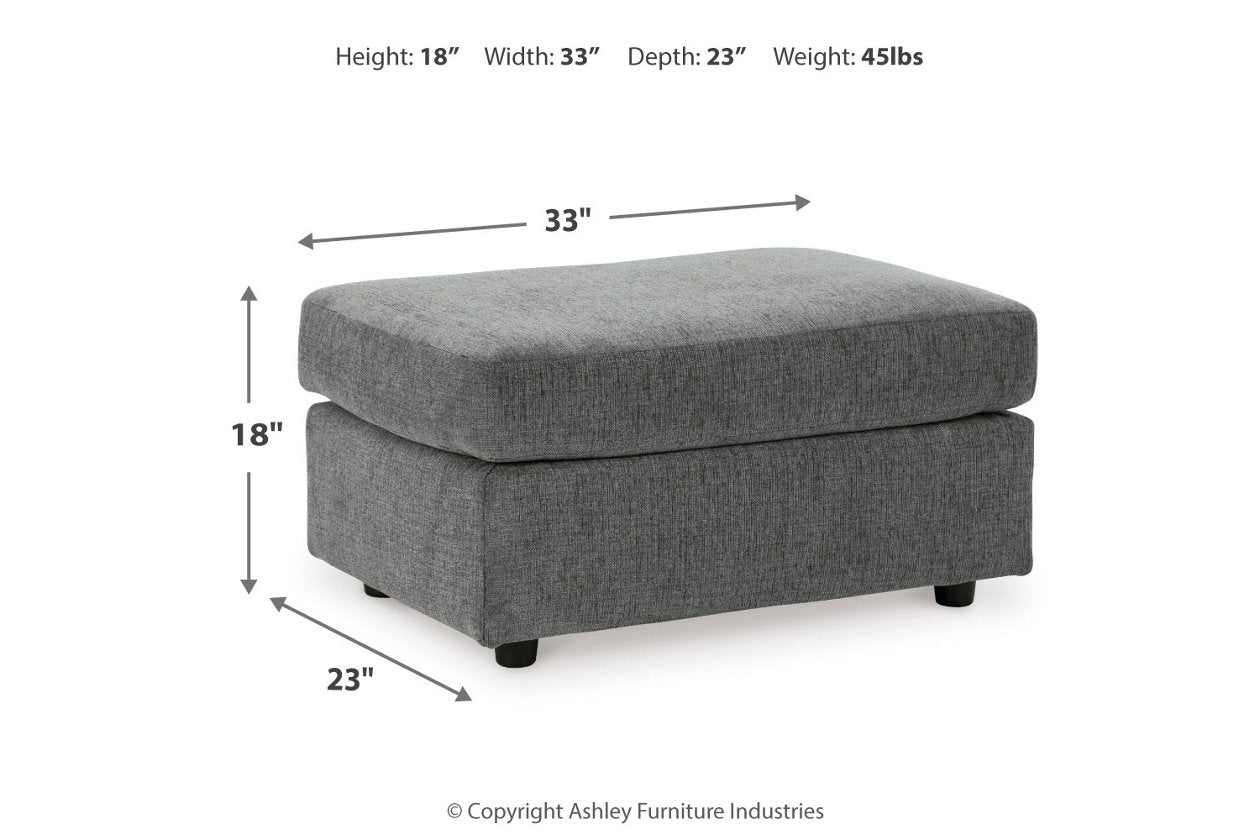 Stairatt Gravel Sofa, Loveseat, Chair and Ottoman -  Ashley - Luna Furniture
