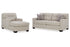 Mahoney Pebble Sofa and Chaise -  Ashley - Luna Furniture