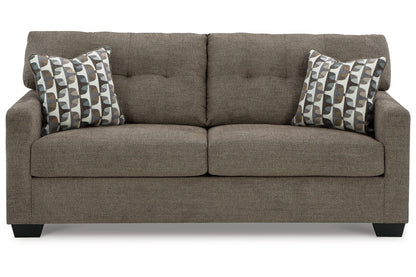 Mahoney Chocolate Sofa and Chaise -  Ashley - Luna Furniture