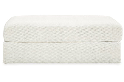 Karinne Linen Oversized Chair and Ottoman -  Ashley - Luna Furniture