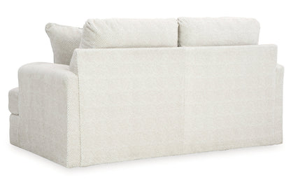 Karinne Linen Loveseat and Chair -  Ashley - Luna Furniture