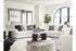 Karinne Linen Sofa, Loveseat, Oversized Chair and Ottoman -  Ashley - Luna Furniture