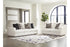 Karinne Linen Sofa and Loveseat -  Ashley - Luna Furniture