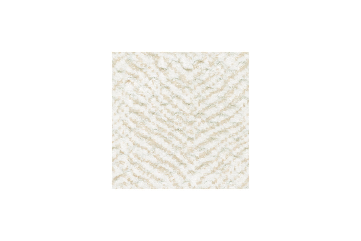 Karinne Linen Oversized Chair and Ottoman -  Ashley - Luna Furniture