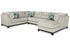Maxon Place Stone 3-Piece Sectional with Chaise from Ashley - Luna Furniture