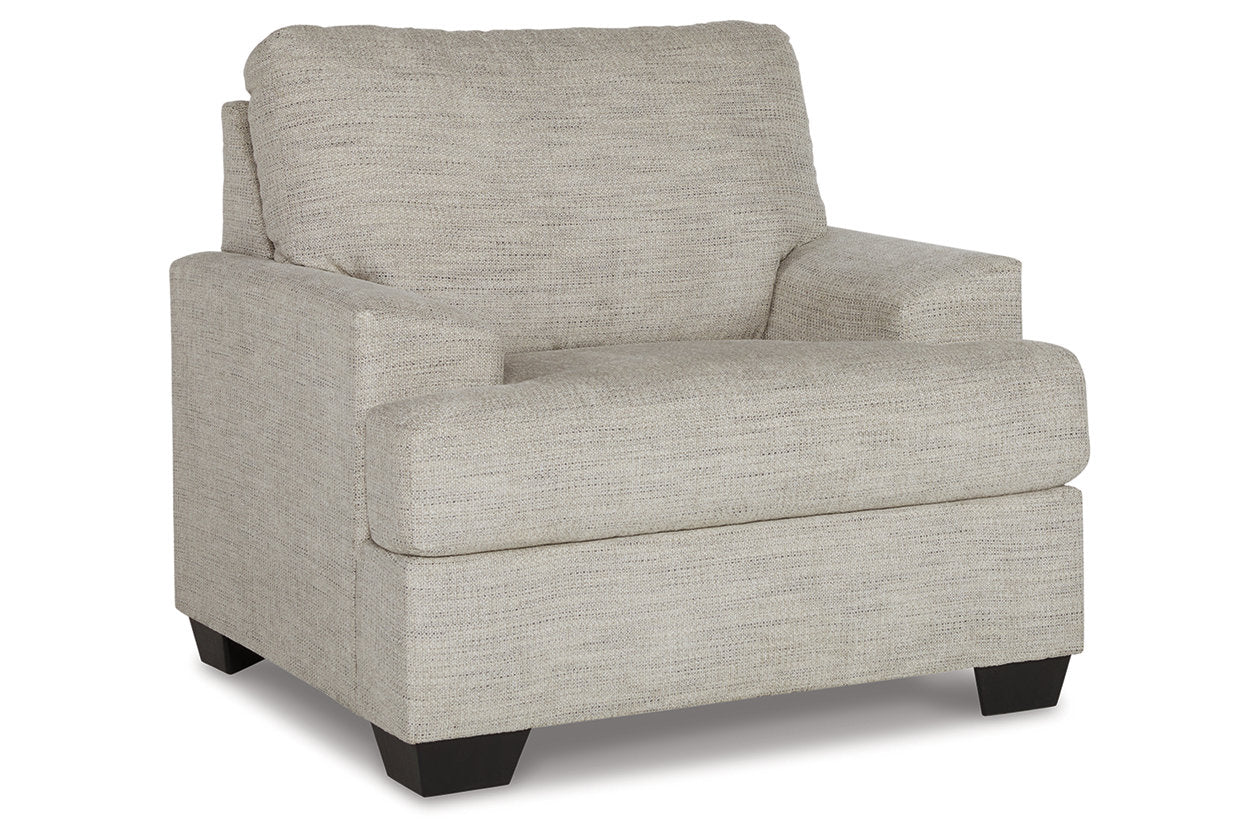 Vayda Pebble Chair and Ottoman -  Ashley - Luna Furniture