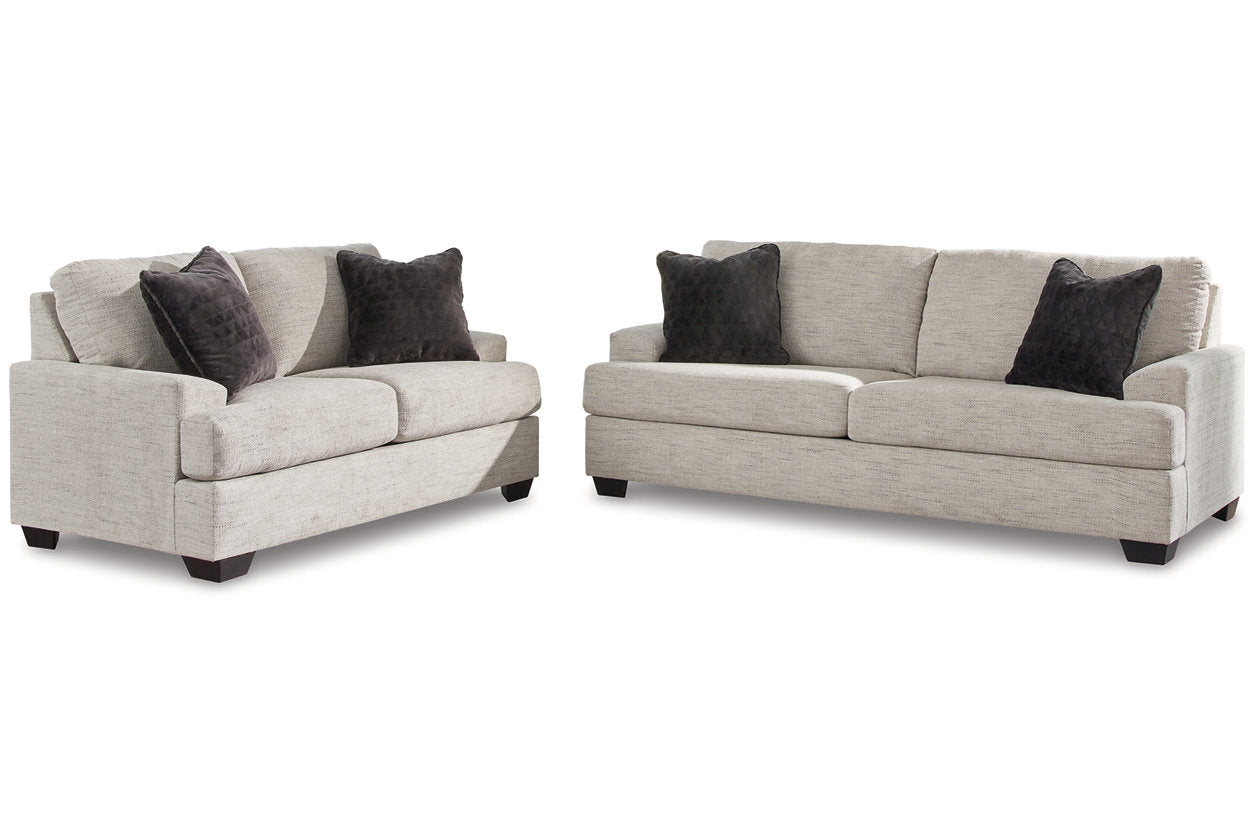 Vayda Pebble Sofa and Loveseat -  Ashley - Luna Furniture