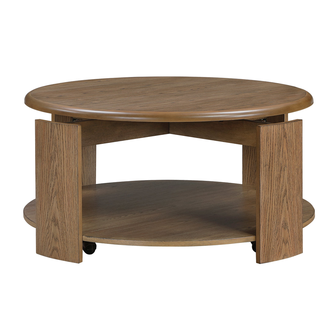 3573-01RD Cocktail Table with Swivel Top - 3573-01RD
