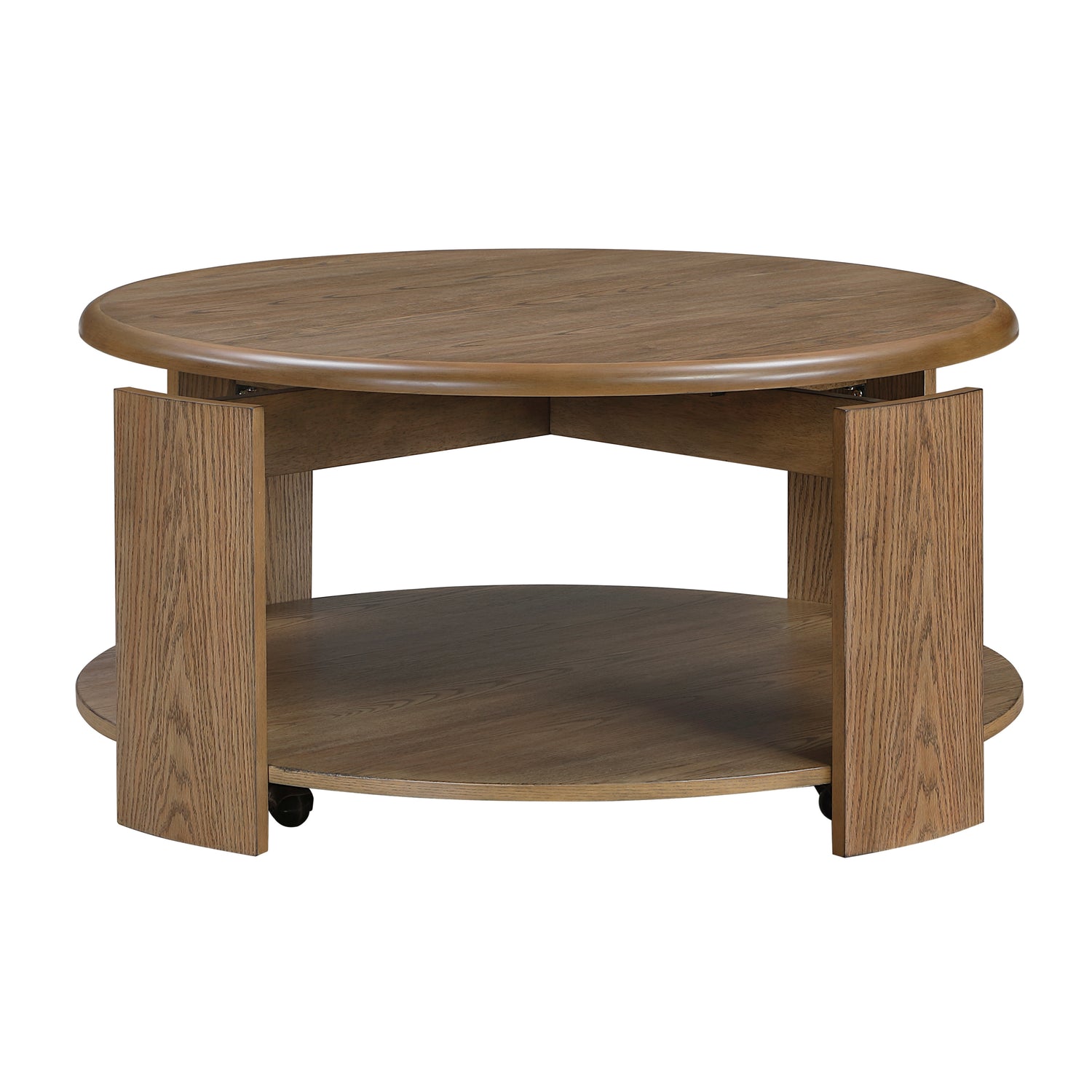 3573-01RD Cocktail Table with Swivel Top - 3573-01RD