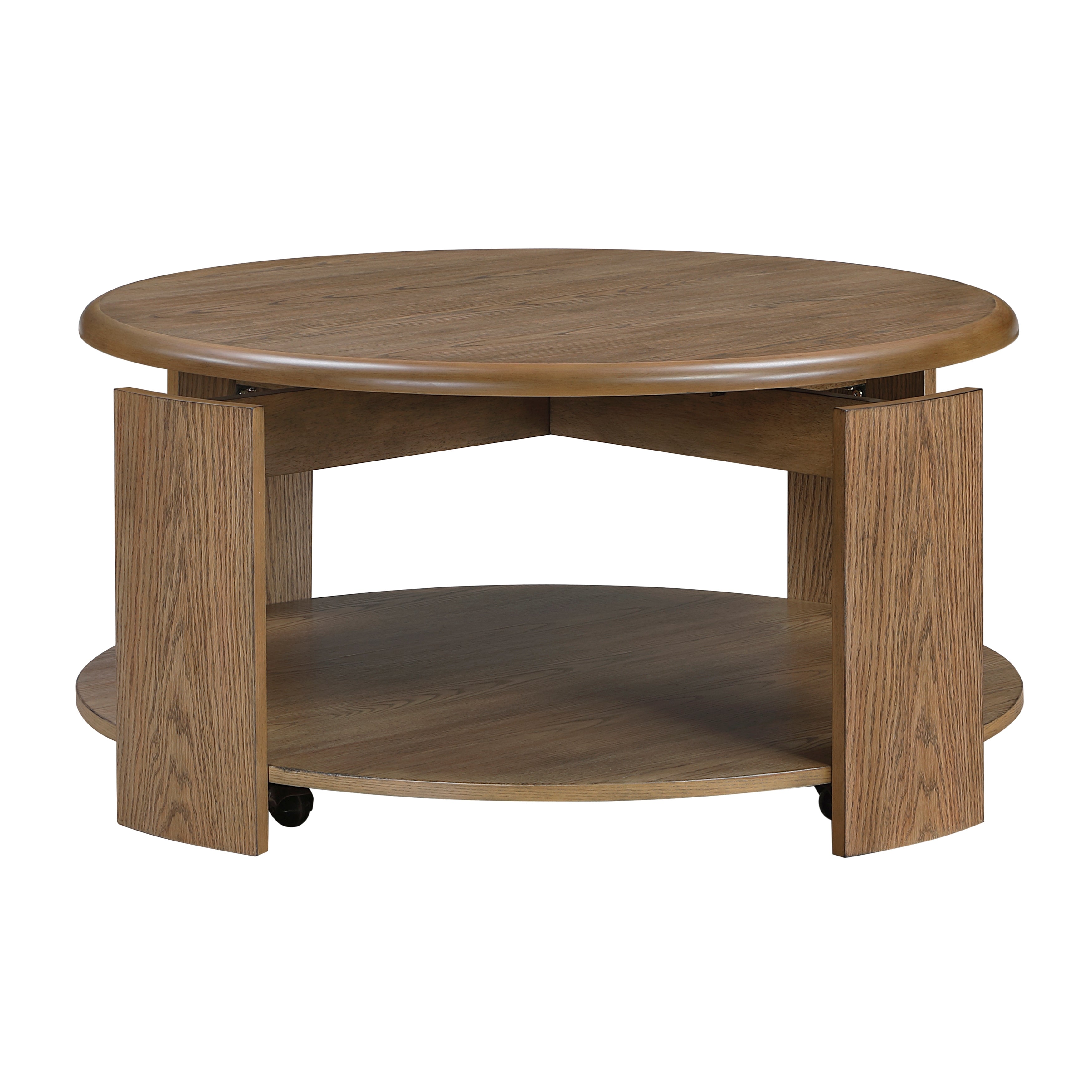 3573-01RD Cocktail Table with Swivel Top - 3573-01RD