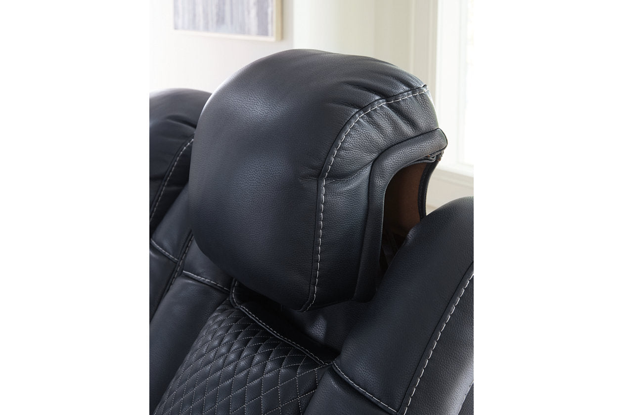 Fyne-Dyme Sapphire Power Reclining Living Room Set -  Ashley - Luna Furniture