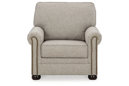 Gaelon Dune Chair and Ottoman -  Ashley - Luna Furniture