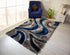 3D Shaggy BLUE Area Rug - 3D444 - 3D444-BLU-57 - Bien Home Furniture & Electronics