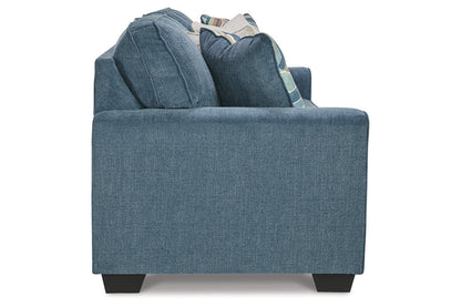 Cashton Blue Sofa and Loveseat -  Ashley - Luna Furniture