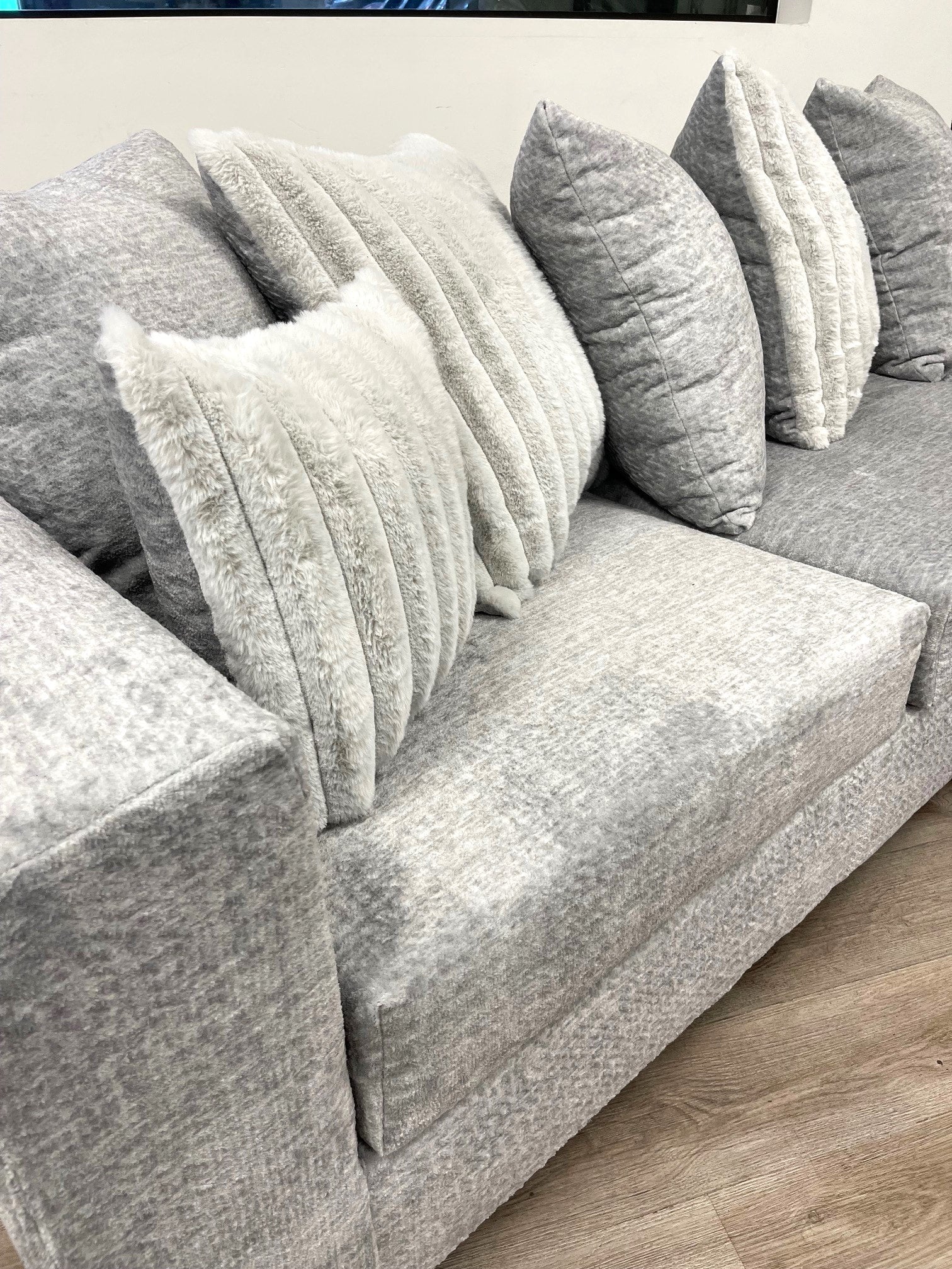 410 Sectional (Gray) - 410-GRAY