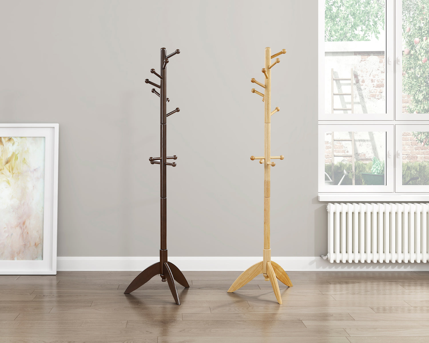 4639DBR Coat Rack - 4639DBR