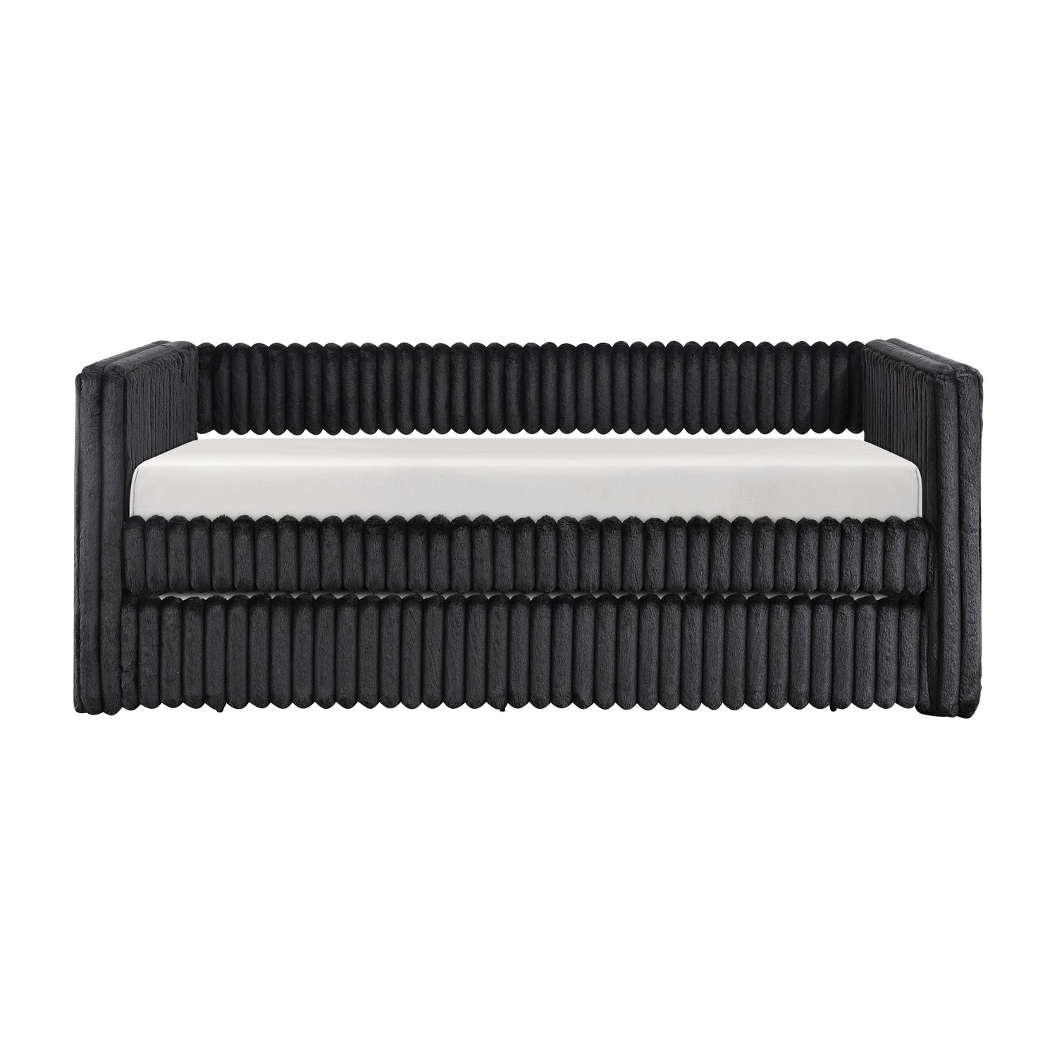 4655BLK* (2) Daybed with Trundle - 4655BLK*