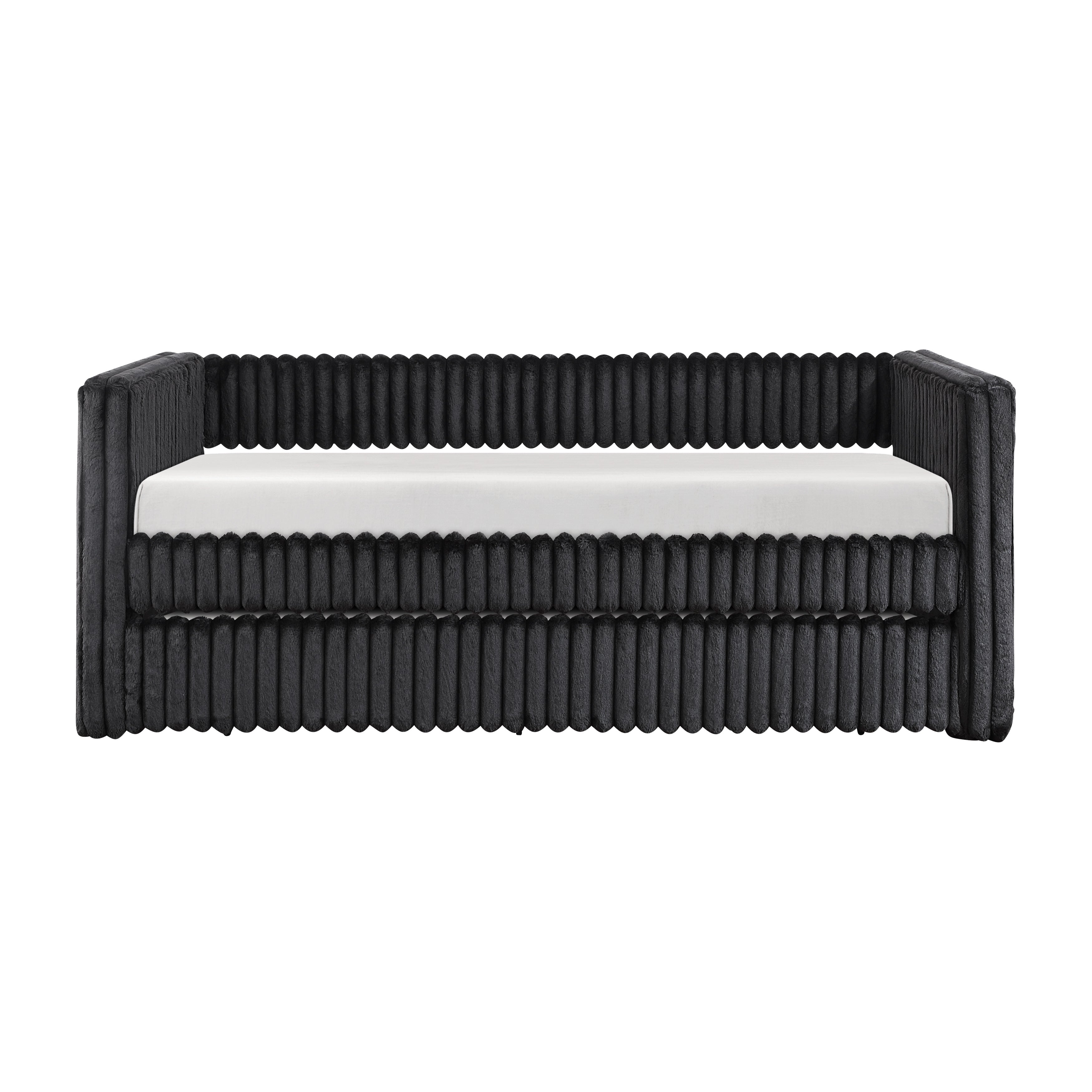 4655BLK* (2) Daybed with Trundle - 4655BLK*