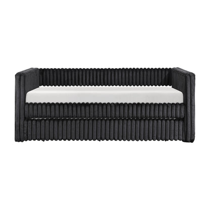 4655BLK* (2) Daybed with Trundle - 4655BLK*