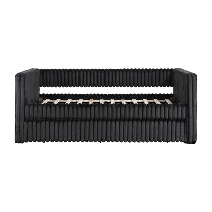 4655BLK* (2) Daybed with Trundle - 4655BLK*