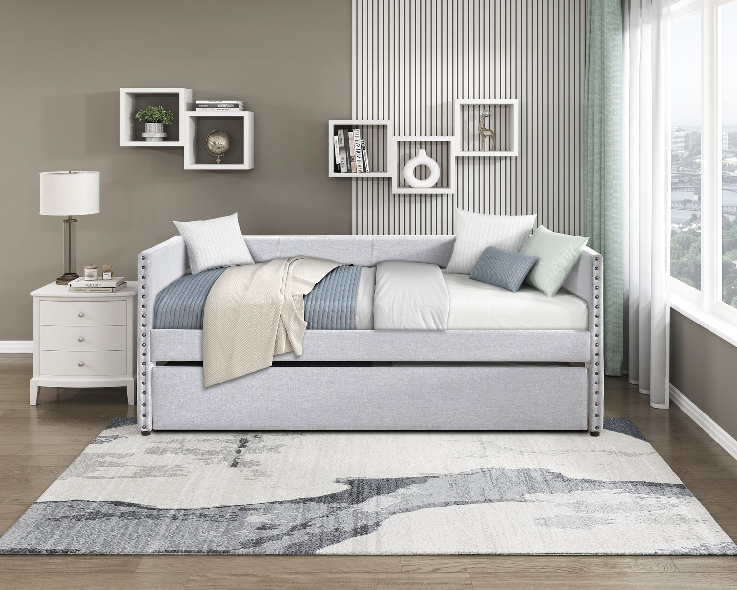 4691GY Daybed with Trundle - 4691GY