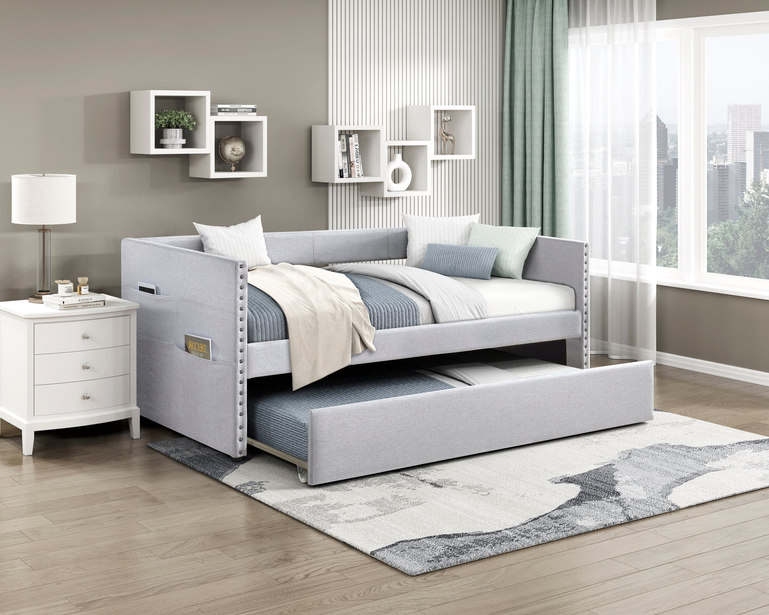 4691GY Daybed with Trundle - 4691GY