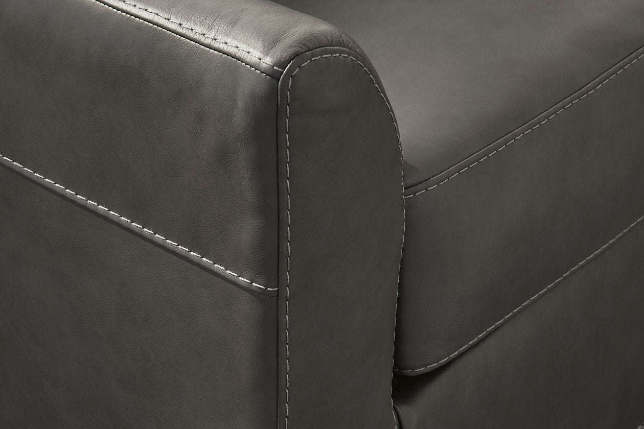 Valderno Fog 2-Piece Sectional with Chaise -  Ashley - Luna Furniture