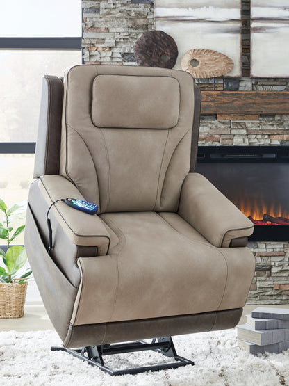 4Z-Peaceful Pause Sand Power Lift Recliner - PC1210312