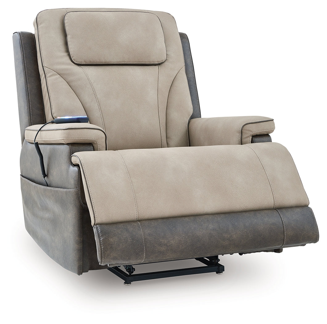 4Z-Peaceful Pause Sand Power Lift Recliner - PC1210312