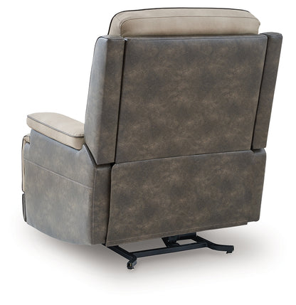 4Z-Peaceful Pause Sand Power Lift Recliner - PC1210312