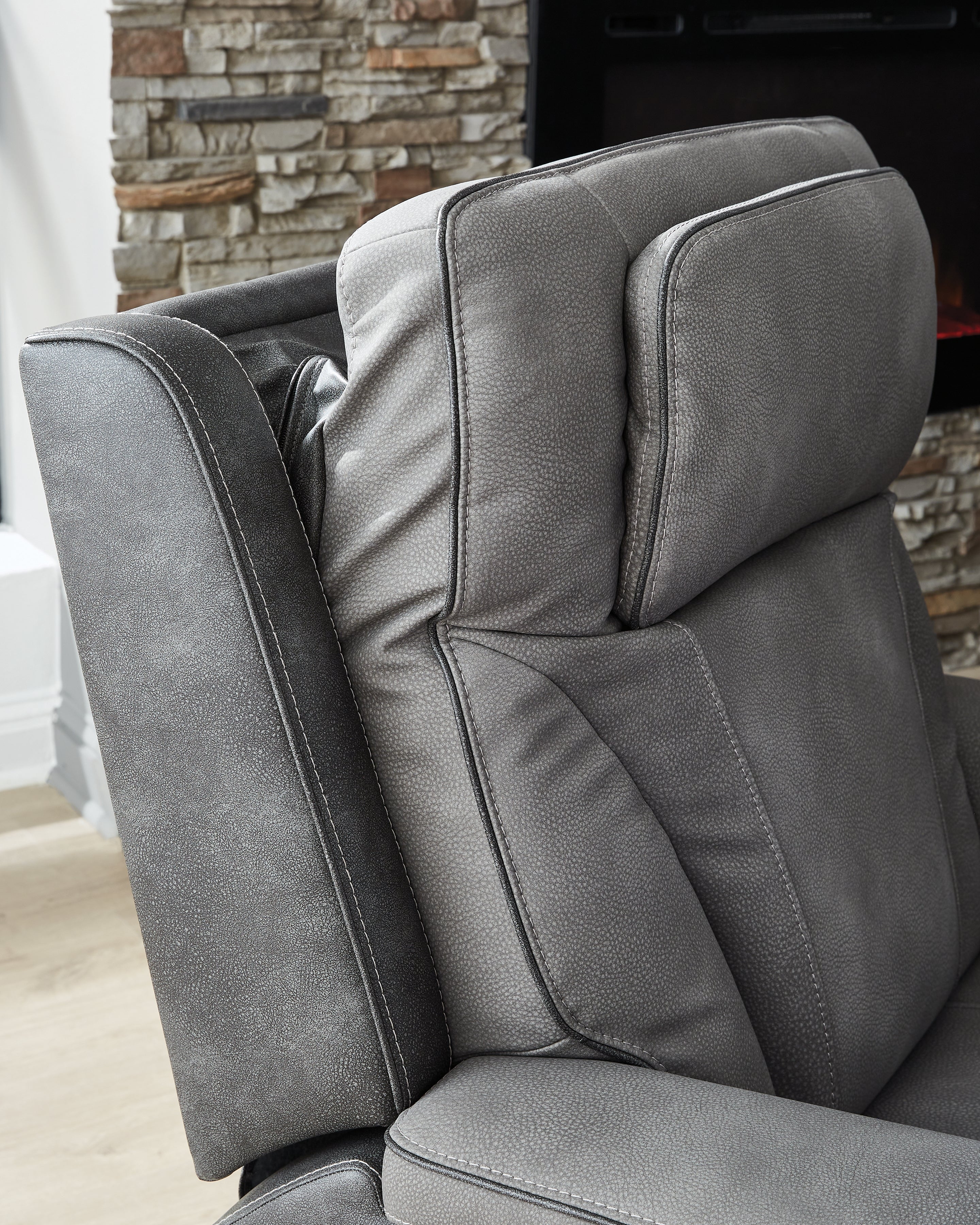 4Z-Peaceful Pause Slate Power Lift Recliner - PC1210412