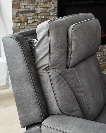 4Z-Peaceful Pause Slate Power Lift Recliner - PC1210412