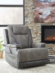 4Z-Peaceful Pause Slate Power Lift Recliner - PC1210412