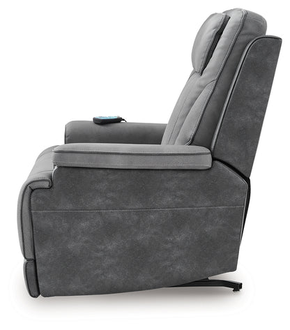 4Z-Peaceful Pause Slate Power Lift Recliner - PC1210412