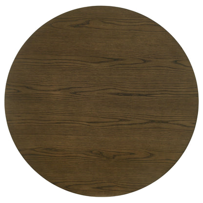 Ottowa Brown 5-piece Round Wood Counter Height Dining Room Set from Coaster - Luna Furniture
