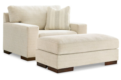 Maggie Birch Sofa, Loveseat, Chair and Ottoman -  Ashley - Luna Furniture
